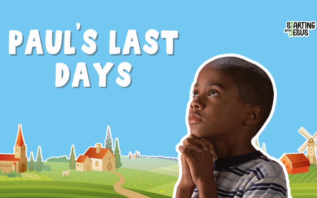 Sabbath School | Paul’s Last Days (Year C, L50)